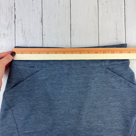 Title Nine Heather Blue Tencel-Blend Tennis Skirt Pickleball Golf Size Small - Picture 12 of 13